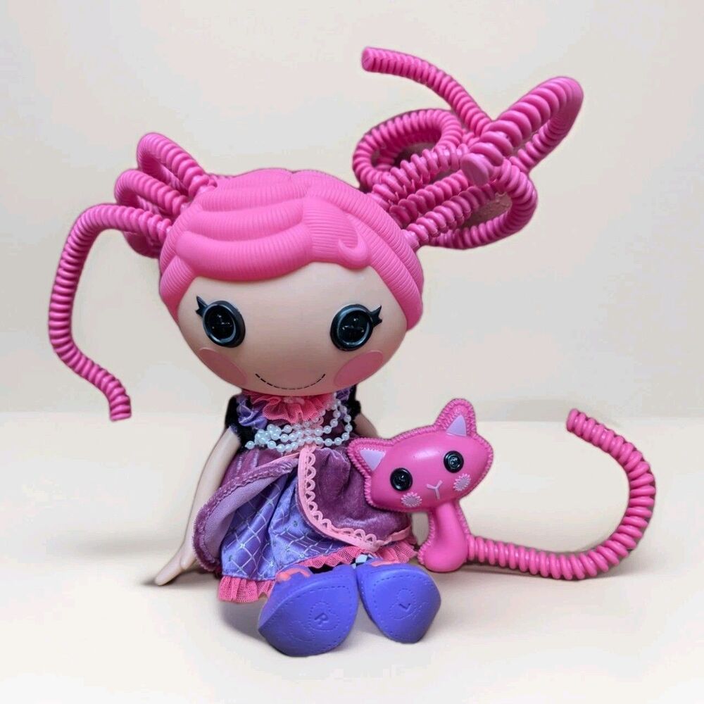 Lala Loopsy Doll Silly Hair Full Size Confetti Carnival With Pet No Mask